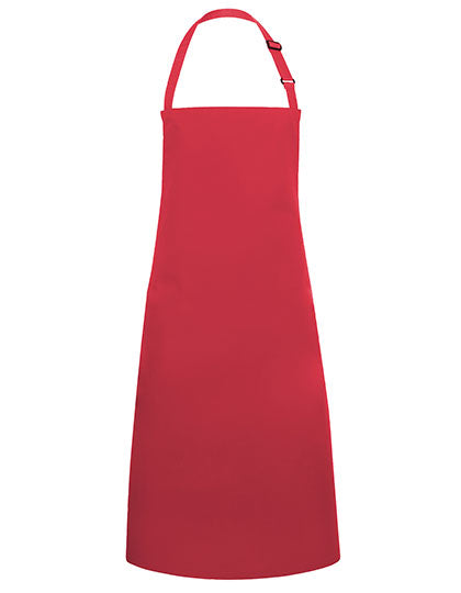 Latzschürze Basic mit Schnalle - Raspberry-(ca.-Pantone-4059C)