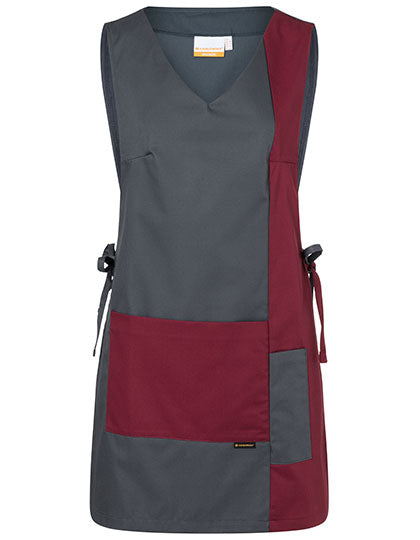 Überwurfkasack Marilies - Anthracite (ca. Pantone 7540C) Bordeaux (ca. Pantone 209C)