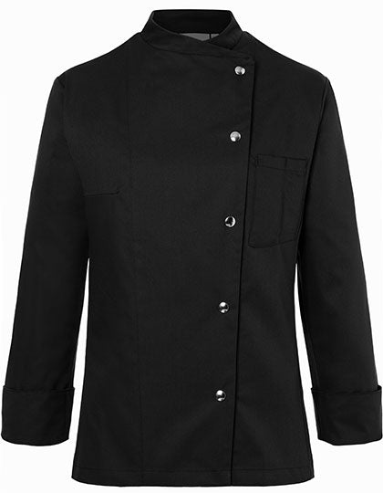 Kochjacke Larissa - Black (ca. Pantone 419C)