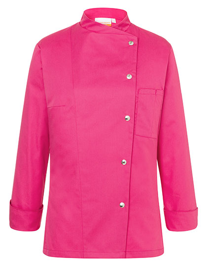 Kochjacke Larissa - Pink (ca. Pantone 7636C)