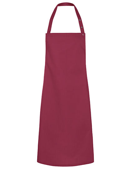 Latzschürze Santorini - Bordeaux (ca. Pantone 209C)