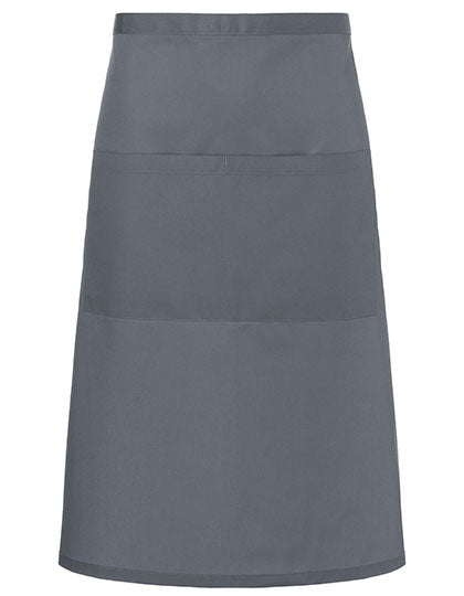 Bistroschürze Basic mit Tasche - Anthracite-(ca.-Pantone-7540C)