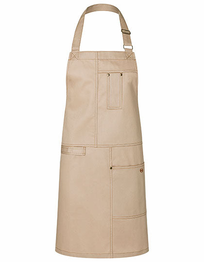 Latzschürze Urban Casual-Style - Beige