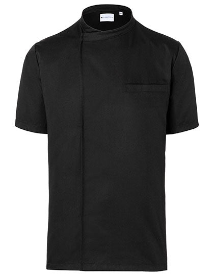 Kurzarm Überwurf-Kochhemd Basic besticken & bedrucken | Pulsar Workwear