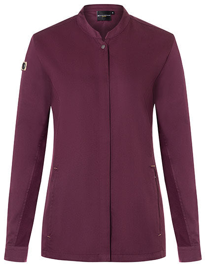 Damenkochjacke Green-Generation - Aubergine-(ca.-Pantone-5185C)