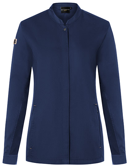 Damenkochjacke Green-Generation - Steel-Blue-(ca.-Pantone-2380C)