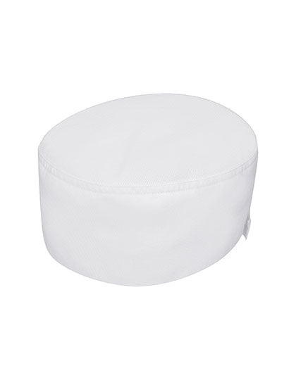Beanie mit Netzeinsatz - White