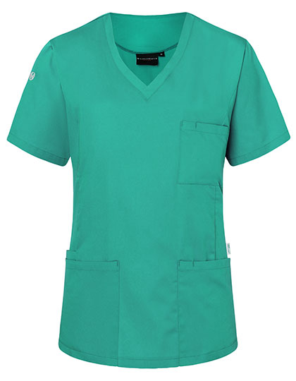 Damen-Schlupfkasack Essential - Emerald Green (ca. Pantone 7717C)