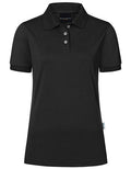 Damen Workwear Poloshirt Modern-Flair - Black
