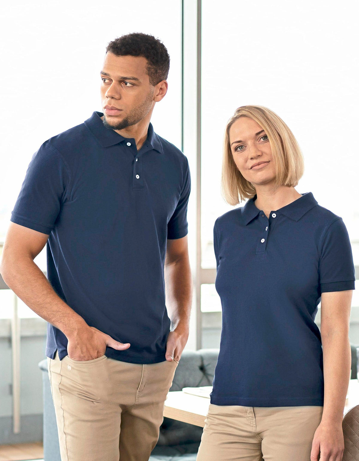 Herren Workwear Poloshirt Modern-Flair