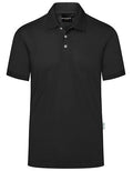 Herren Workwear Poloshirt Modern-Flair - Black-(ca.-Pantone-419C)