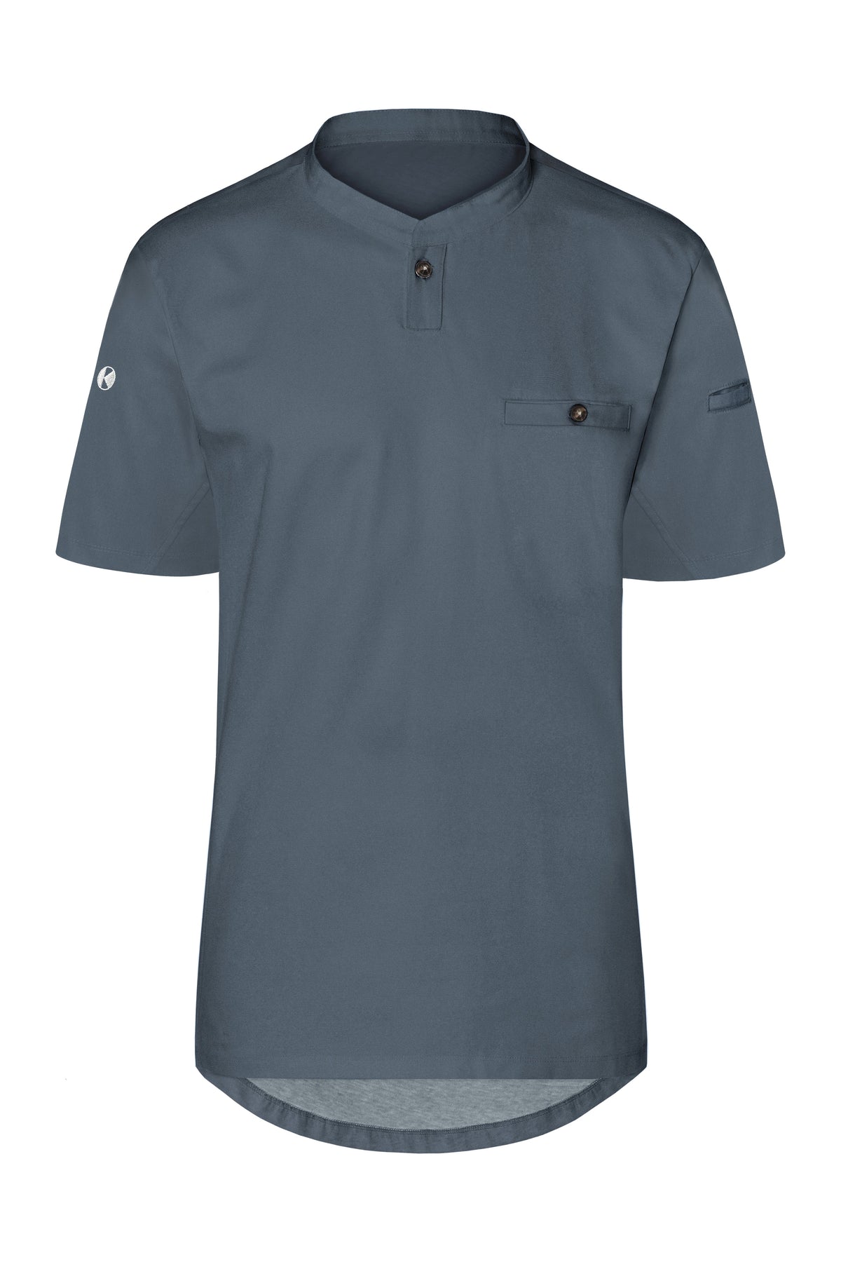 Kurzarm Herren-Arbeitsshirt Performance - Anthracite