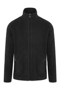 Herren Workwear Fleecejacke Warm-Up - Black