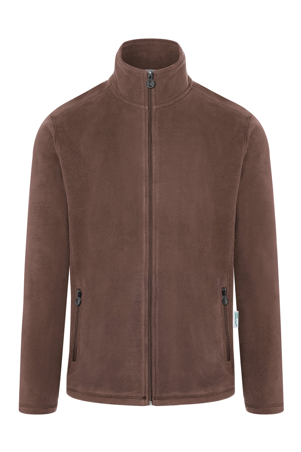 Herren Workwear Fleecejacke Warm-Up - Light Brown