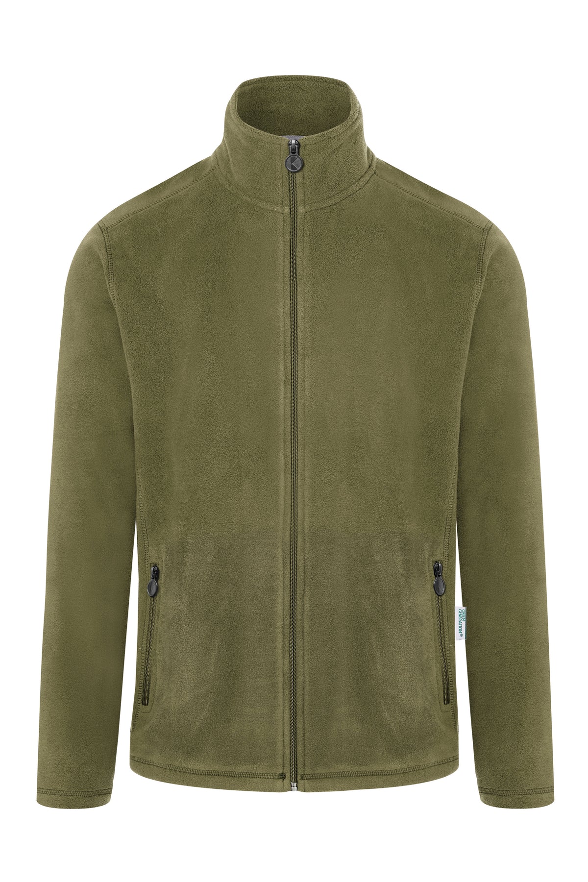 Herren Workwear Fleecejacke Warm-Up - Moss Green