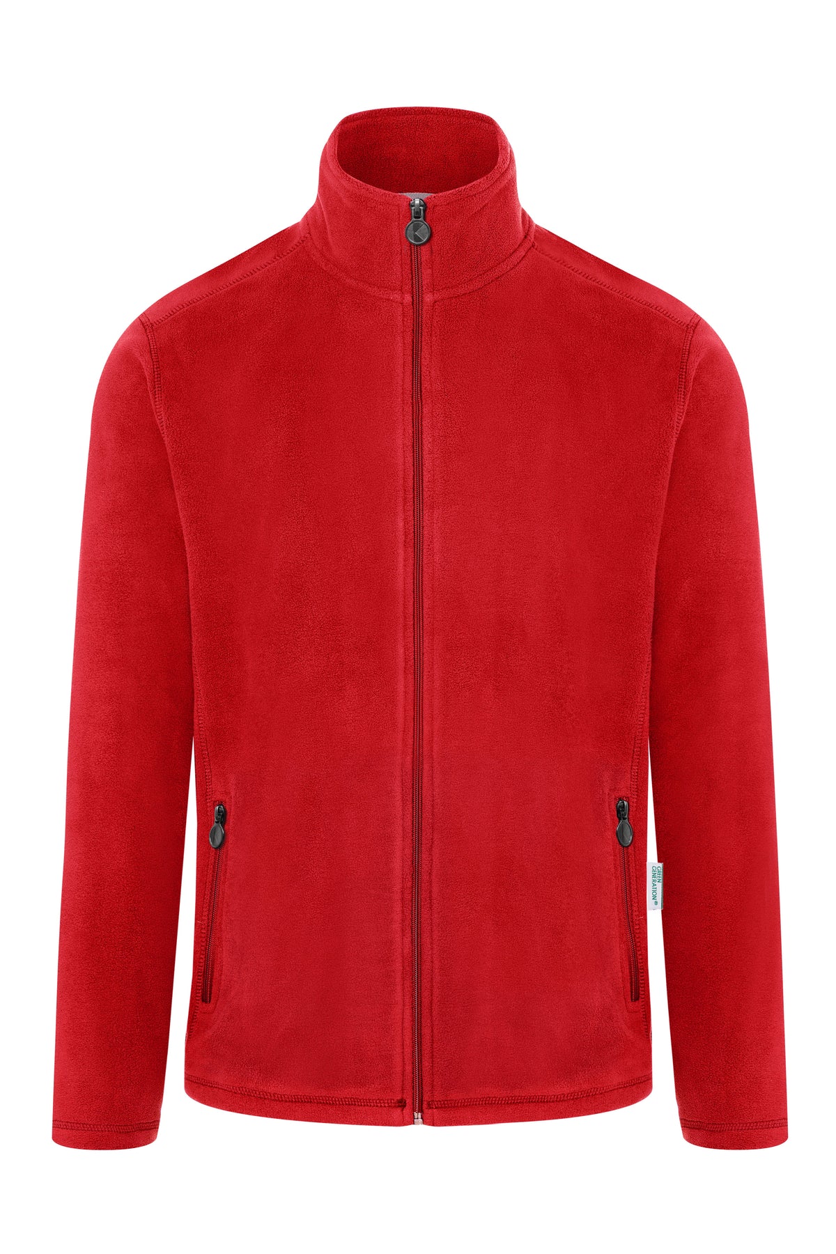 Herren Workwear Fleecejacke Warm-Up - Red