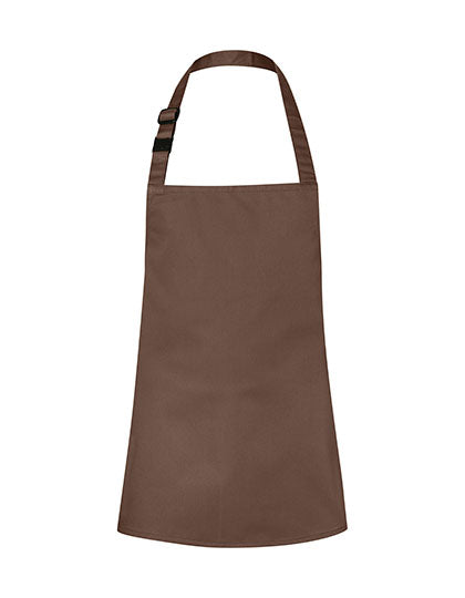Kinderlatzschürze Basic mit Schnalle - Light Brown