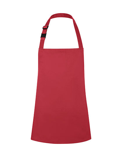 Kinderlatzschürze Basic mit Schnalle - Raspberry