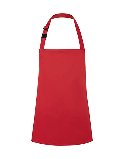 Kinderlatzschürze Basic mit Schnalle - Red