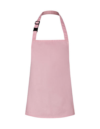 Kinderlatzschürze Basic mit Schnalle - Rose