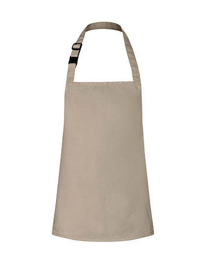 Kinderlatzschürze Basic mit Schnalle - Sand