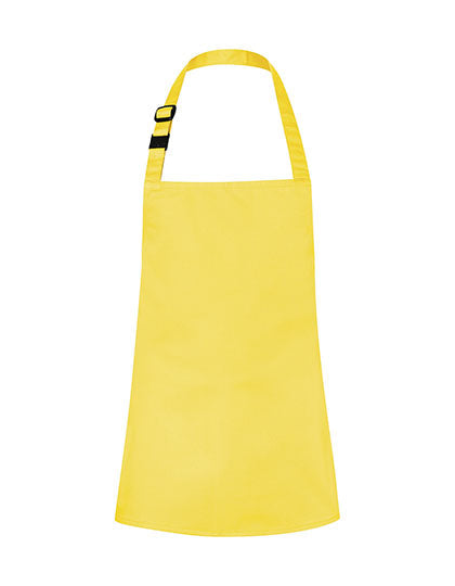 Kinderlatzschürze Basic mit Schnalle - Sun Yellow
