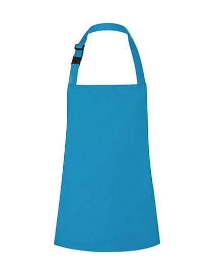 Kinderlatzschürze Basic mit Schnalle - Turquoise