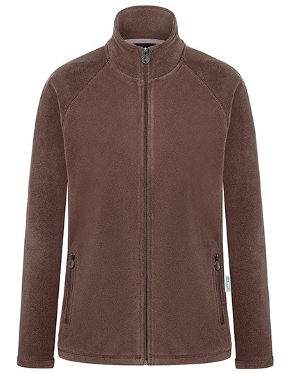 Damen Workwear Fleecejacke Warm-Up - Light Brown