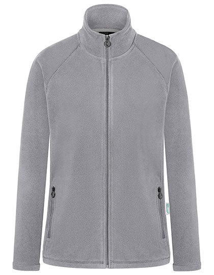Damen Workwear Fleecejacke Warm-Up - Platinum Grey