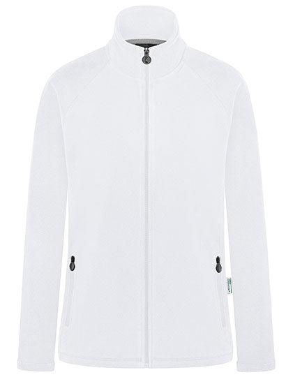 Damen Workwear Fleecejacke Warm-Up - White