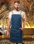 Latzschürze Denim Urban-Style
