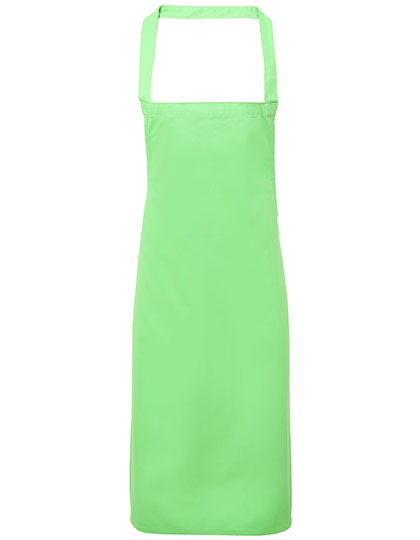 Organic Cotton Bib Apron (No Pocket) - Apple
