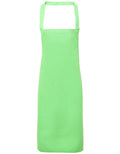 Organic Cotton Bib Apron (No Pocket) - Apple