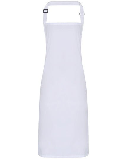 Waterproof Bib Apron - White