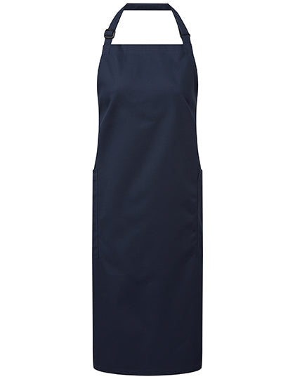 Recycled & Organic Fairtrade Bib Apron - Navy