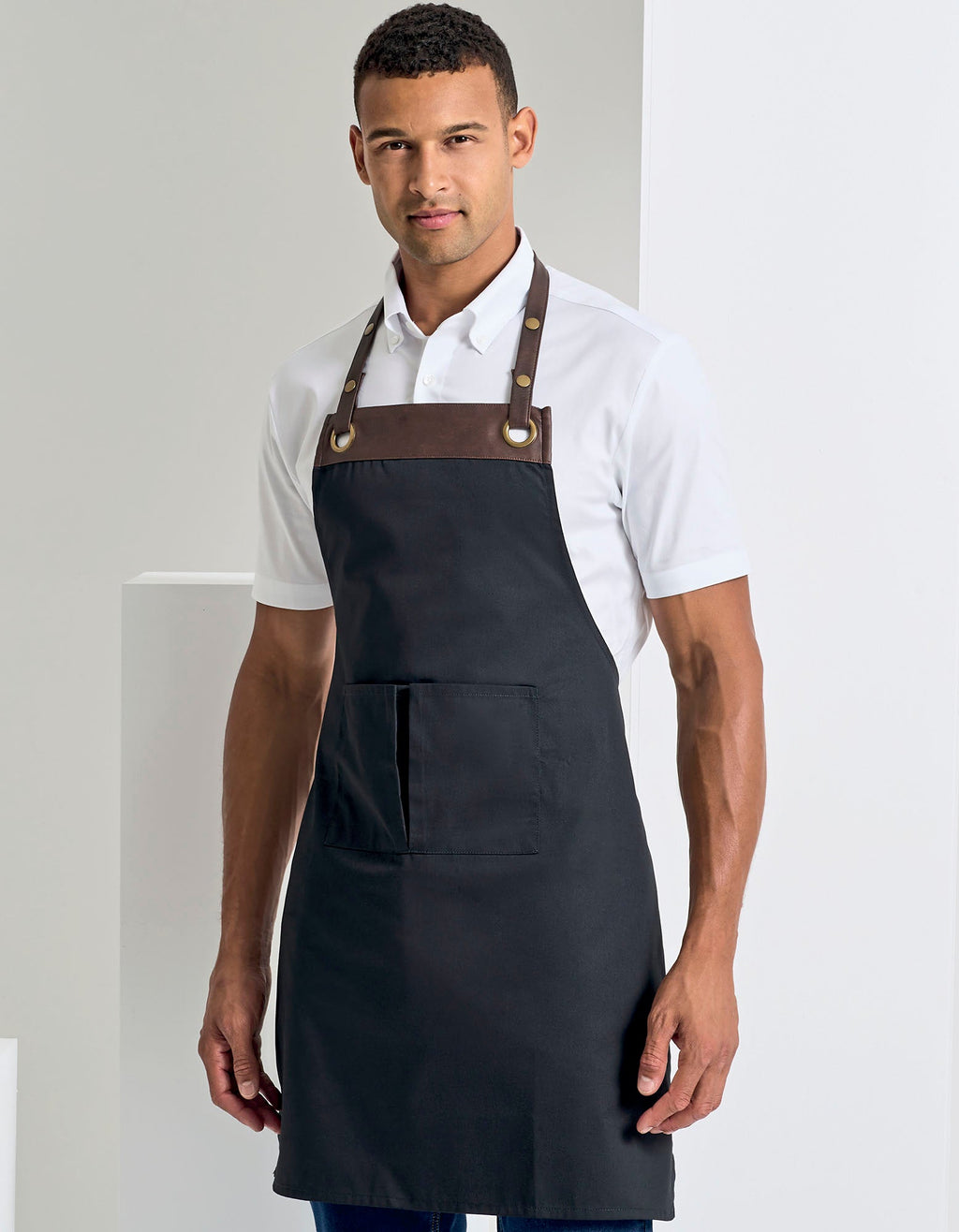 Schürze Espresso Bib besticken & bedrucken | Pulsar Workwear