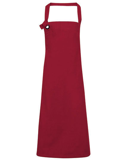 Calibre Heavy Cotton Canvas Bib Apron - Burgundy