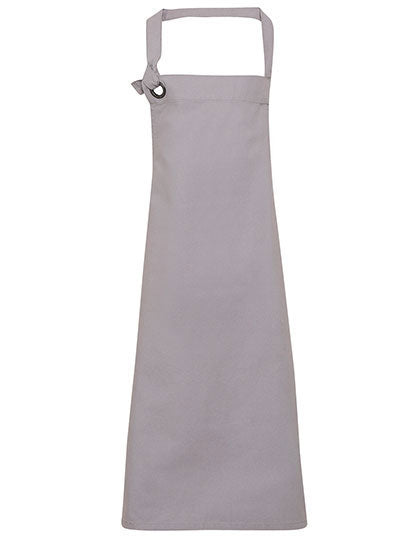 Calibre Heavy Cotton Canvas Bib Apron - Silver
