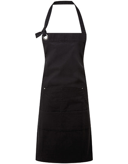 Calibre Heavy Cotton Canvas Pocket Apron - Black