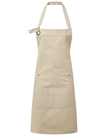Calibre Heavy Cotton Canvas Pocket Apron - Natural