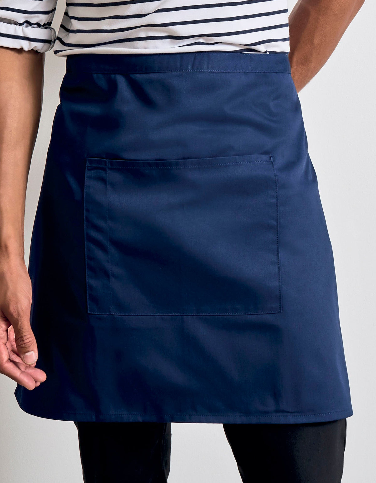 Colours Mid Length Apron with Pocket besticken & bedrucken | Pulsar Workwear