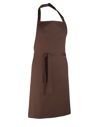 Colours Collection Bib Apron - Brown