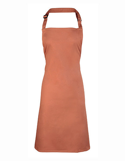 Colours Collection Bib Apron - Chestnut