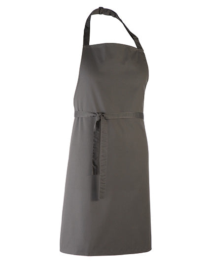 Colours Collection Bib Apron - Dark Grey