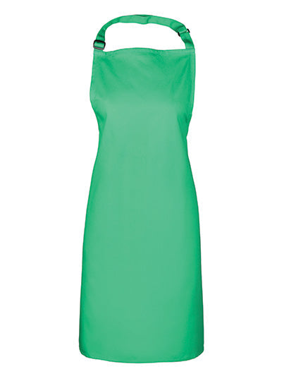 Colours Collection Bib Apron - Kelly Green