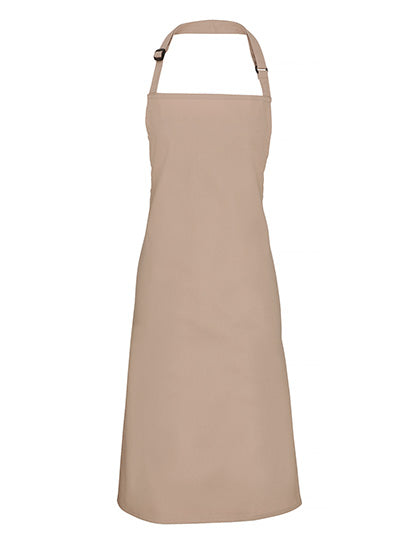 Colours Collection Bib Apron - Latte