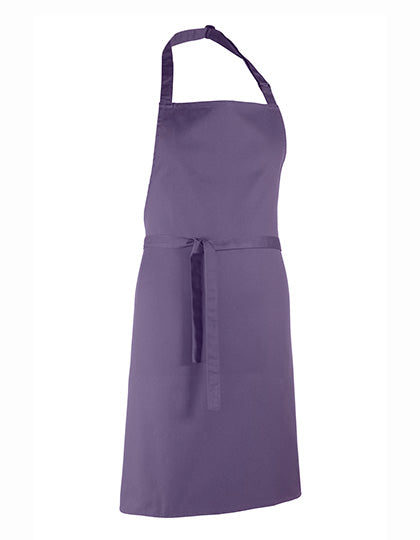 Colours Collection Bib Apron - Purple