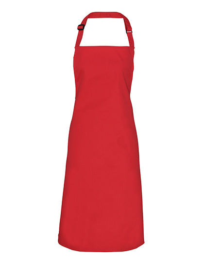 Colours Collection Bib Apron - Salsa