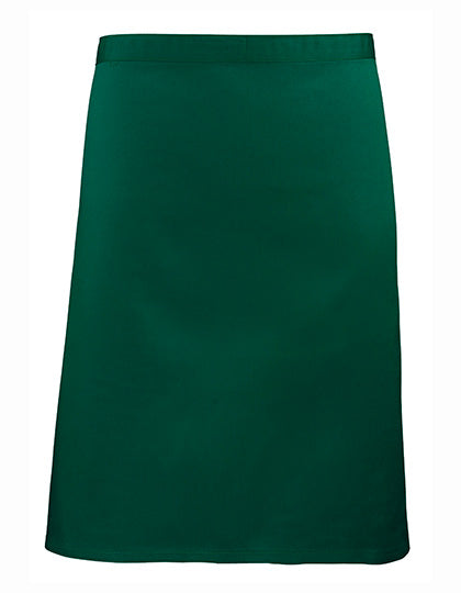 Colours Collection Mid Length Apron - Bottle Green