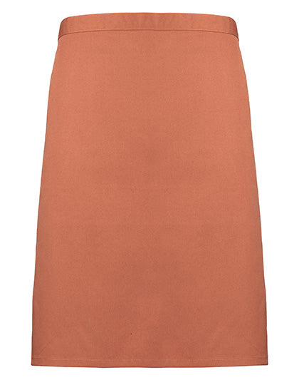 Colours Collection Mid Length Apron - Chestnut